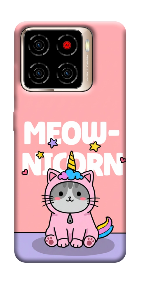 Чехол Cat unicorn для ZTE Blade A56