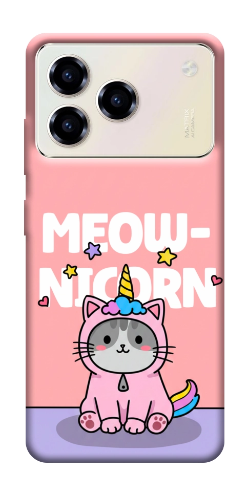 Чехол Cat unicorn для ZTE Blade A76 4G
