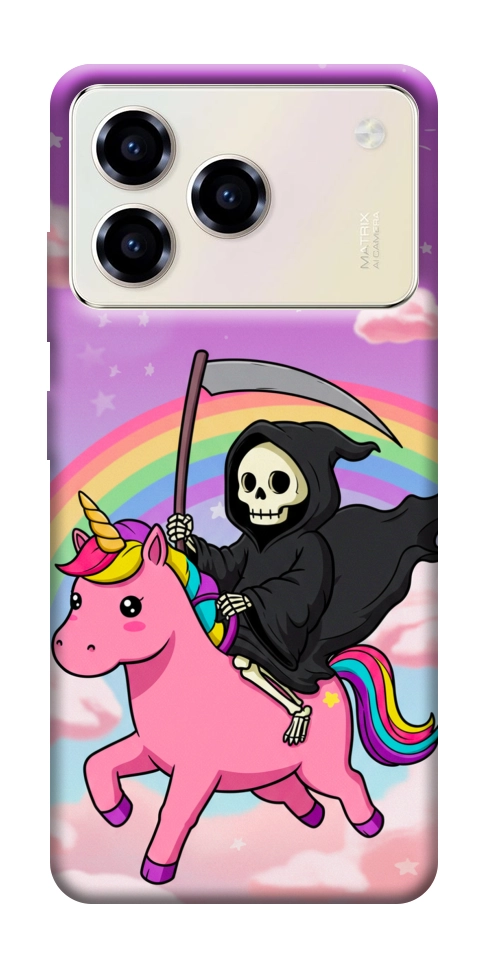 Чехол Grim reaper corn для ZTE Blade A76 4G