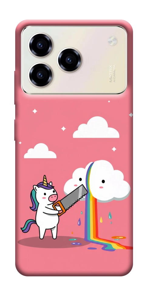 Чехол Cut cloud для ZTE Blade A76 4G