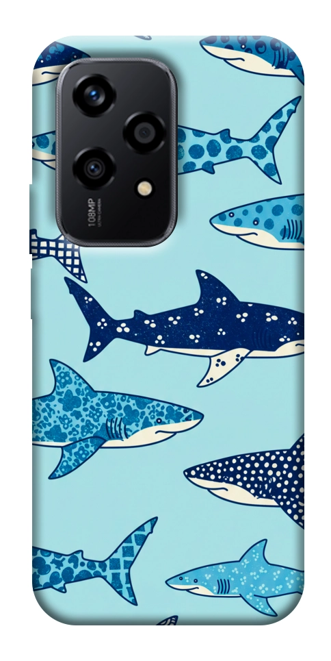 Чохол Shark pattern для Huawei Honor 200 Lite