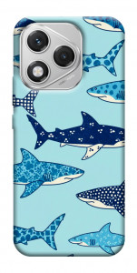 Чехол Shark pattern для Huawei Honor 400 Lite