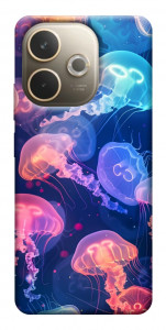 Чехол Neon jellyfishes для Oppo A5 Pro 4G
