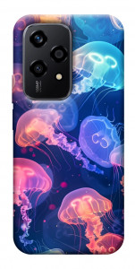 Чехол Neon jellyfishes для Huawei Honor 200 Lite