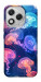 Чехол Neon jellyfishes для Huawei Honor 400 Lite