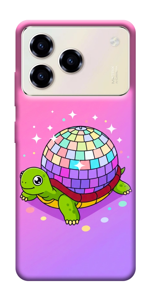 Чехол Disco turtle для ZTE Blade A76 4G
