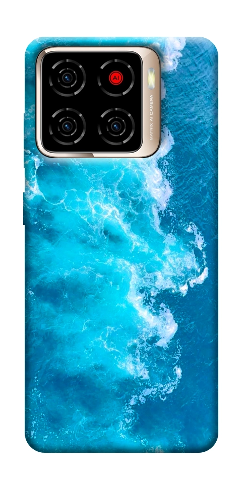 Чехол Текстура воды для ZTE Blade A56
