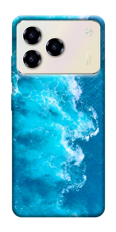 Чехол Текстура воды для ZTE Blade A76 4G