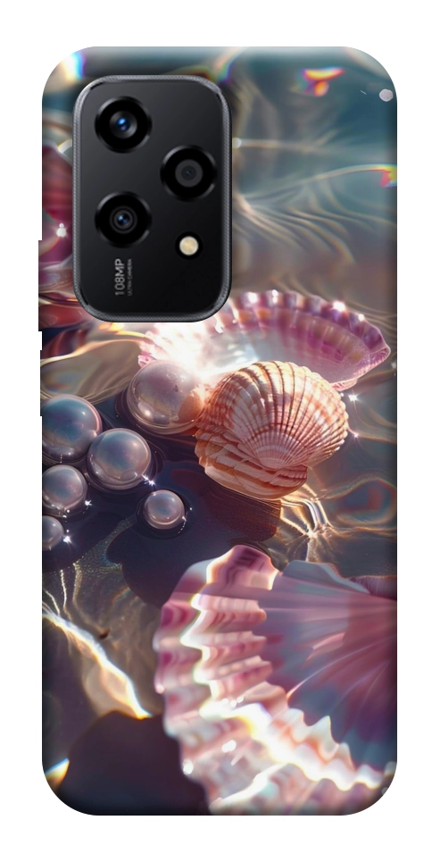 Чехол Яркие ракушки для Huawei Honor 200 Lite