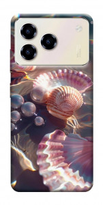 Чохол Яскраві мушлі для ZTE Blade A76 4G