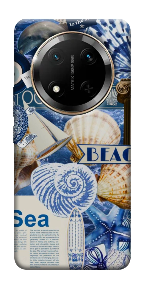 Чохол Морський колаж для Huawei Honor X9c