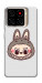 Чехол Labubu grey для ZTE Blade A56