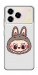 Чехол Labubu grey для ZTE Blade A76 4G