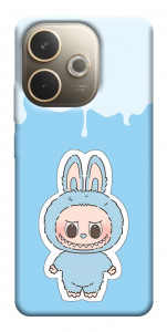 Чехол Labubu blue для Oppo A5 Pro 4G