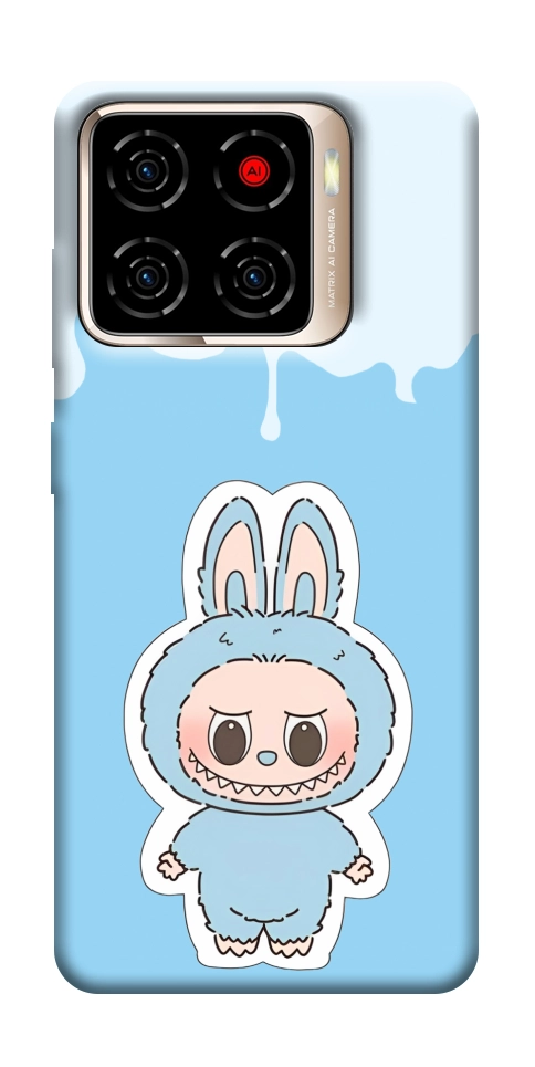 Чехол Labubu blue для ZTE Blade A56