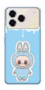 Чохол Labubu blue для ZTE Blade A76 4G