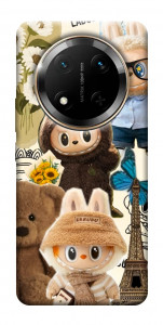 Чехол Labubu mood для Huawei Honor X9c