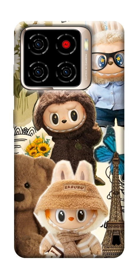 Чехол Labubu mood для ZTE Blade A56