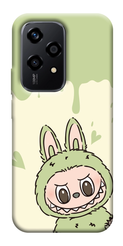 Чехол Labubu green для Huawei Honor 200 Lite