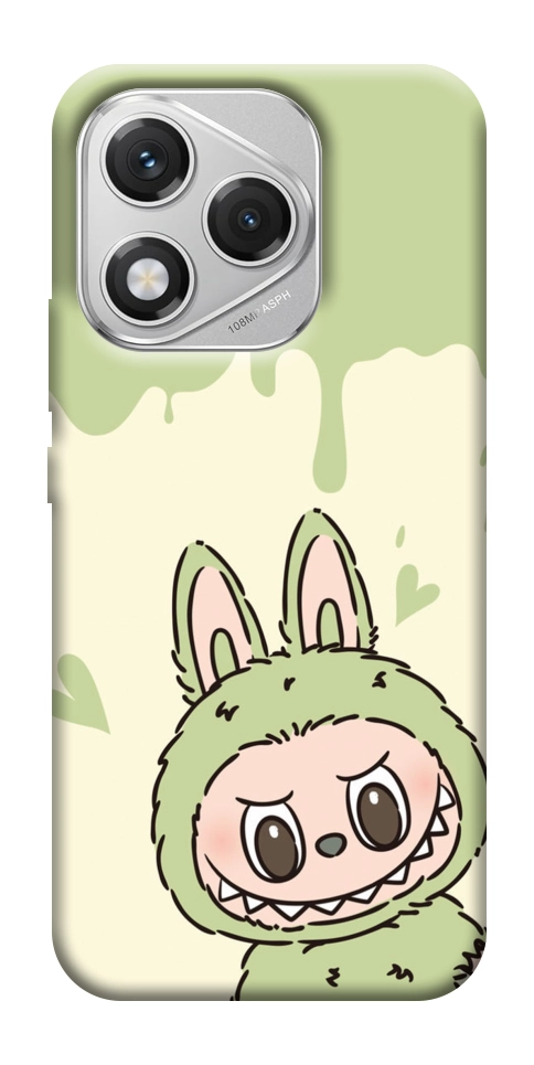 Чохол Labubu green для Huawei Honor 400 Lite