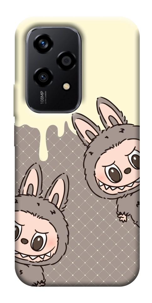 Чехол Labubu twins для Huawei Honor 200 Lite