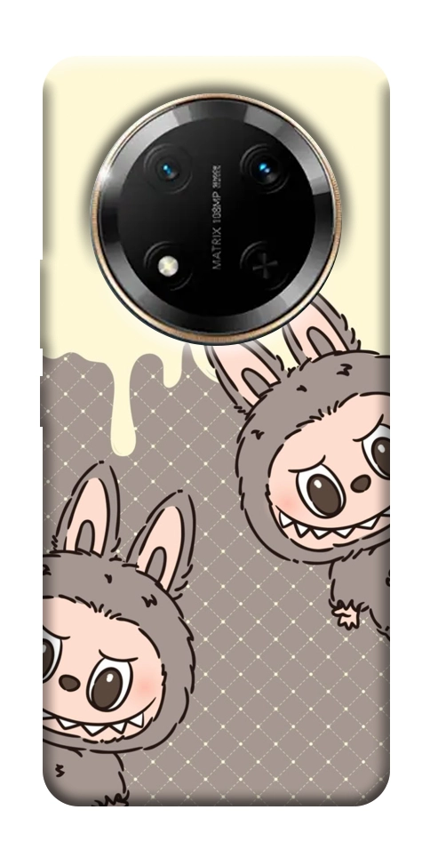 Чехол Labubu twins для Huawei Honor X9c