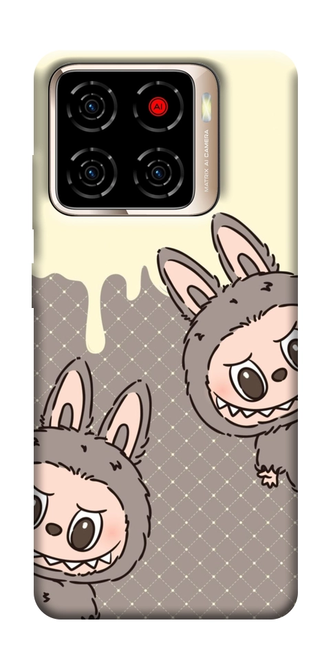 Чехол Labubu twins для ZTE Blade A56