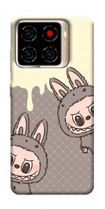 Чохол Labubu twins для ZTE Blade A56