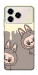 Чехол Labubu twins для ZTE Blade A76 4G