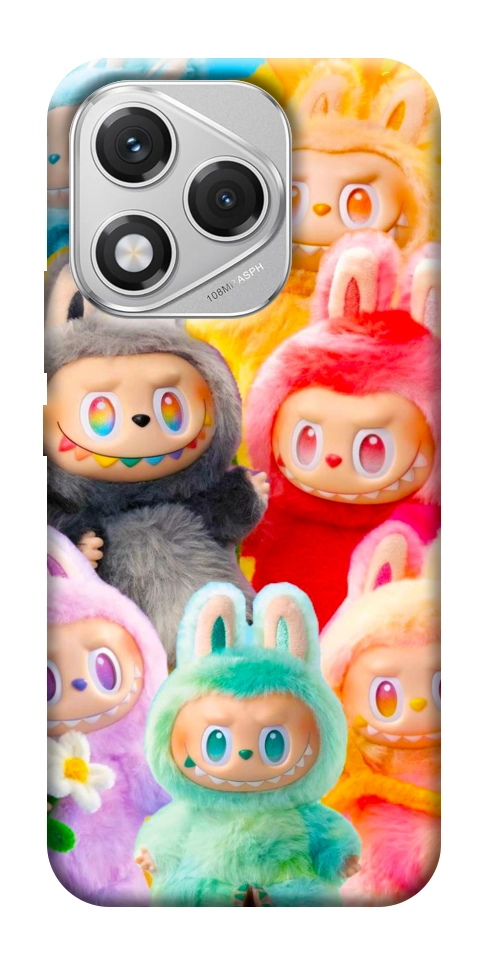 Чохол Rainbow labubu для Huawei Honor 400 Lite