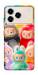 Чехол Rainbow labubu для ZTE Blade A76 4G