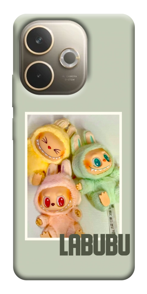 Чехол Trio labubu для Oppo A5 Pro 4G