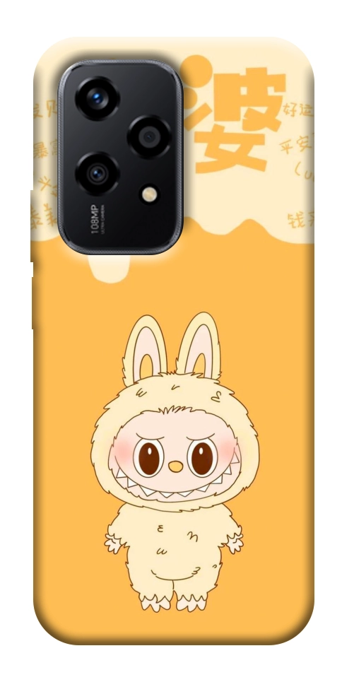Чехол Yellow labubu для Huawei Honor 200 Lite