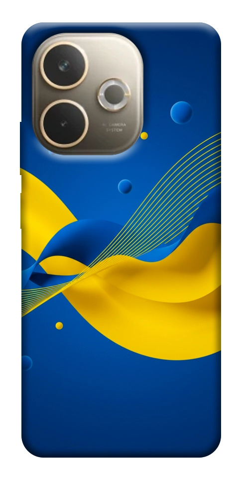 Чехол Жовто-синя гармонія для Oppo A5 Pro 4G