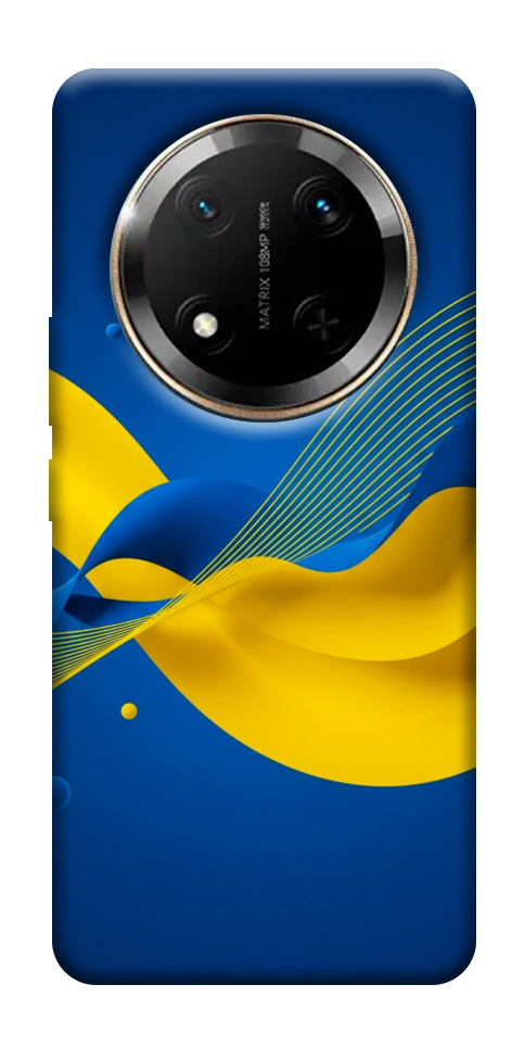Чехол Жовто-синя гармонія для Huawei Honor X9c