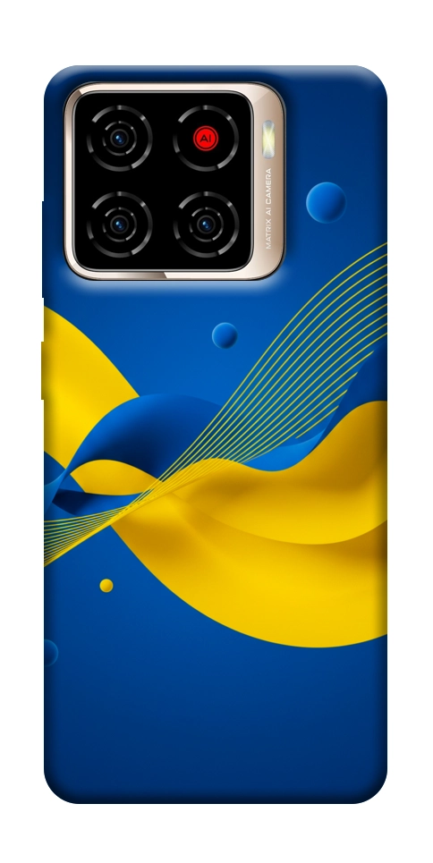 Чехол Жовто-синя гармонія для ZTE Blade A56