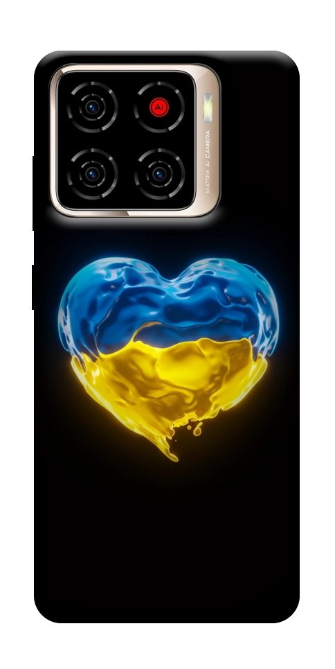 Чехол Серце України для ZTE Blade A56