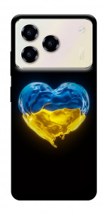 Чохол Серце України для ZTE Blade A76 4G