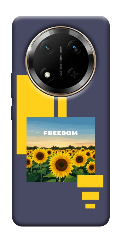 Чохол Квітуча свобода для Huawei Honor X9c