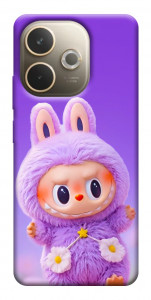 Чехол Labubu purple для Oppo A5 Pro 4G