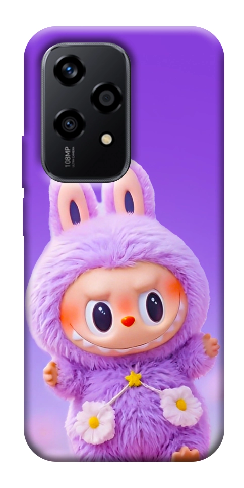 Чехол Labubu purple для Huawei Honor 200 Lite
