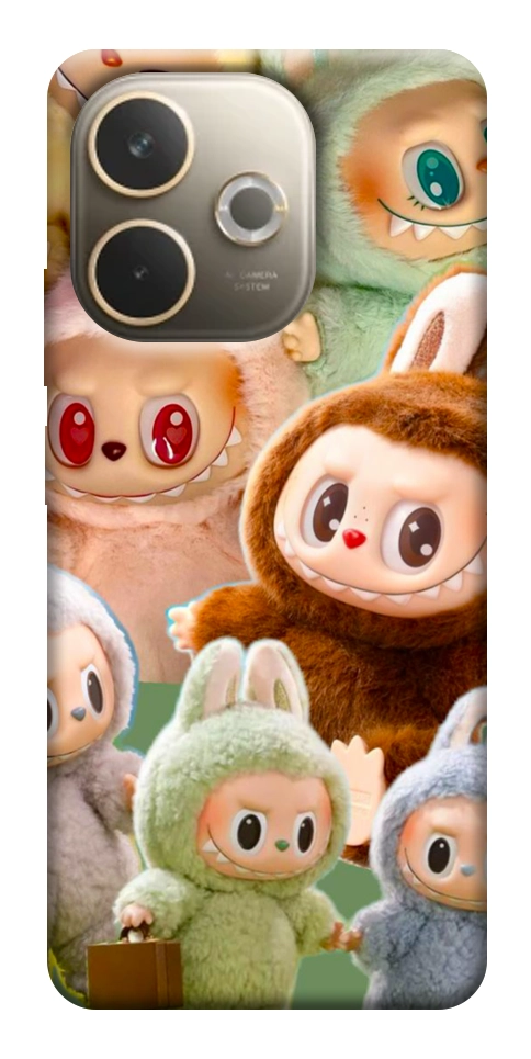 Чехол Labubu smile для Oppo A5 Pro 4G