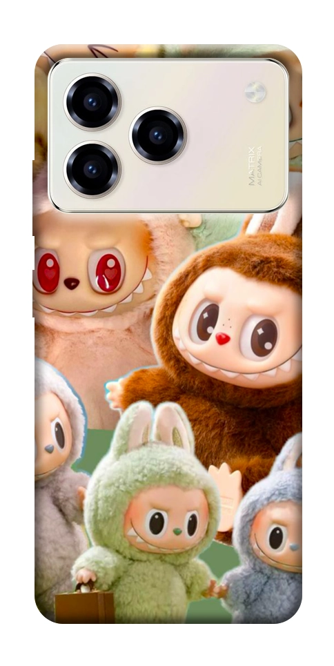 Чехол Labubu smile для ZTE Blade A76 4G