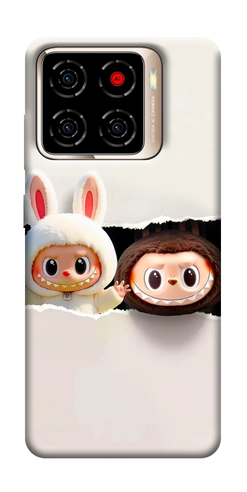 Чехол Hello Labubu для ZTE Blade A56