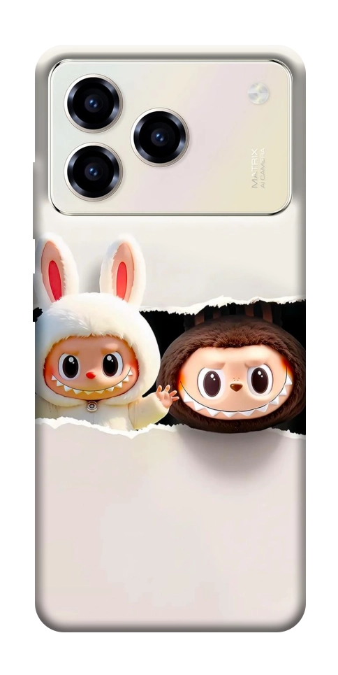 Чехол Hello Labubu для ZTE Blade A76 4G
