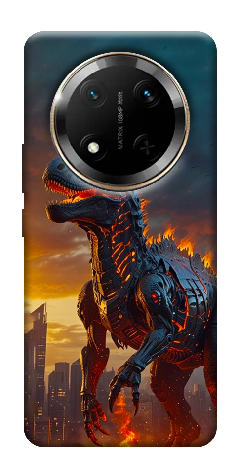 Чехол Fire dino для Huawei Honor X9c