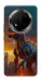 Чехол Fire dino для Huawei Honor X9c