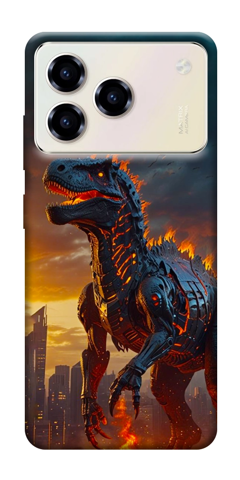 Чехол Fire dino для ZTE Blade A76 4G