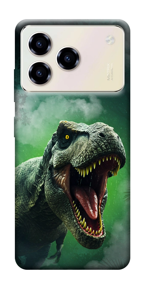 Чехол Green fog dino для ZTE Blade A76 4G