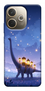 Чехол Lanterns dino для Oppo A5 Pro 4G